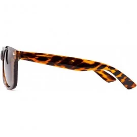 Wayfarer Sunglass Warehouse Drifter - Polarized Plastic Retro Square Men's & Women's Full Frame Sunglasses - CV12O6LD43T $28.82