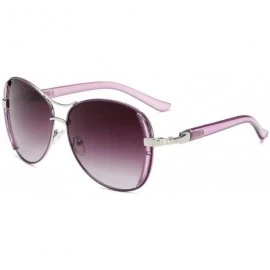 Round Fashion Women Sunglasses Brand Designer Vintage Sun Glasses UV400 Lady Sunglass Shades Eyewear Oculos De Sol - 1 - CV19...