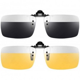 Rectangular Sunglasses Polarized Frameless Driving Holidays - CL18OA665CA $19.73