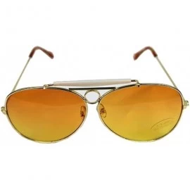 Wrap Las Vegas Fear and Loathing Orange Lens Sunglasses Glasses Hunter S. Thompson - CT125LE7HKR $25.19