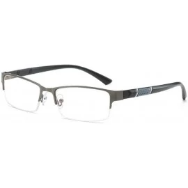 Square Finished Ultralight Business Nearsighted - Gray Frame - C518WKEDUAN $52.05