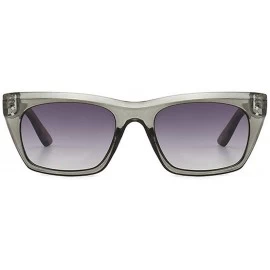 Square High-end unisex rice nails classic wild retro trend brand designer sunglasses UV400 - Grey - CX18RLE796U $15.31