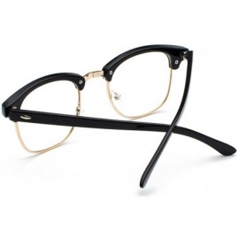 Rimless Semi Rimless Clear Lens Reading eyeglasses Classic Brand Design Frame - C51804ITG55 $8.74