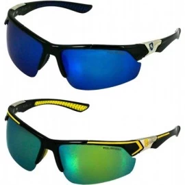 Wrap Men Polarized Premium Sport Sunglasses Baseball Cycling Fishing Wrap Around Driving Glasses - CK18UENYMEK $19.44