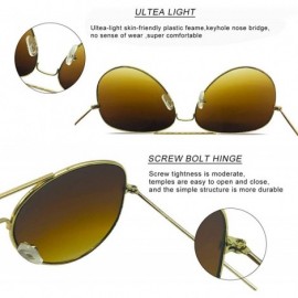 Cat Eye Womens Sunglasses Classic Retro Style UV Protection - Aviator Brown - CI198SCSUZL $28.32