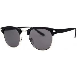 Square Smokey Jack Square Sunglasses - BLACK - 50 mm - C1180NZILZH $13.27