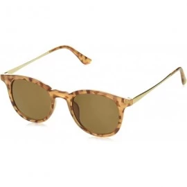 Round Inline Square Sunglasses - Tortoise - CO18NCLOOWY $29.36