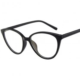 Goggle Fashion Goggle Eyewear Frame- Full Frame Glasses Polarized Retro Glasses Frame Trend Frame Sunglasses - Black - CZ196E...