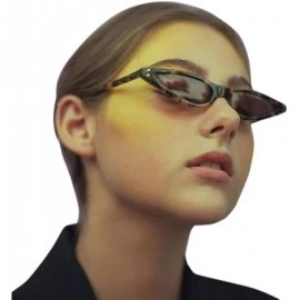 Aviator Fashion Vintage Sunglasses Unisex UV400 Glasses For Drivers Driving Retro Sunglasses - B - C118SMETUXR $8.12