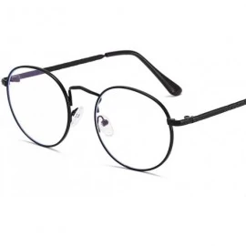 Goggle mirror practical goggles glasses package - Black Gold Frame Anti-blue Light - CE18WU3KT60 $64.21