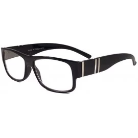 Rectangular DESIGNER Style Men's Rectangular Reading Eye Glasses +2.5 Prescription - CX11KIVE2RZ $34.90