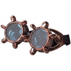 Goggle Kaleidoscope Eyewear Steampunk Goggles Glasses Paw Frame Cosplay Goggles - Brass - CF18T04E5L8 $12.25