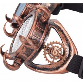 Goggle Kaleidoscope Eyewear Steampunk Goggles Glasses Paw Frame Cosplay Goggles - Brass - CF18T04E5L8 $12.25