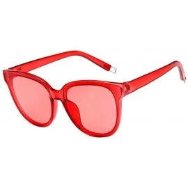 Cat Eye Fashion Mirrored Women - Multicolor H - CB18EORELGK $21.33