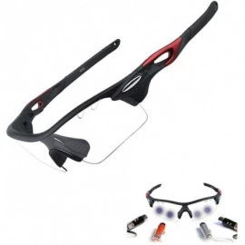 Sport TOPSPORTS 3lens sport TR90 Sunglasses Cycling Polarized photochromic Glasses - C112MXCZIRX $45.41