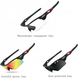 Sport TOPSPORTS 3lens sport TR90 Sunglasses Cycling Polarized photochromic Glasses - C112MXCZIRX $20.87
