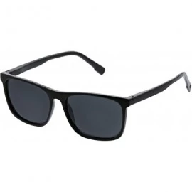 Square Highbrow Square Reading Sunglasses- Black- 56 mm + 2 - C718XDDG24K $15.87