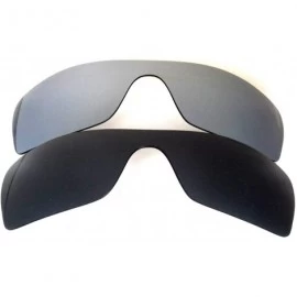Oversized Replacement Lenses Batwolf Black&Titanium Color Polorized 2 Pairs - Black&titanium - C3122EHS433 $29.63