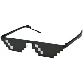 Goggle Men Women Brand Thug Life Party Eyeglasses Mosaic Vintage Eyewear - C2 - CM18HLOOLM4 $9.30