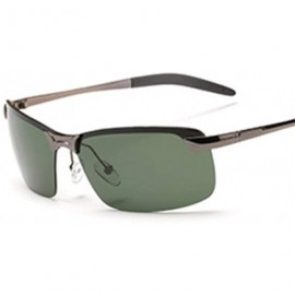 Goggle Polarized sunglasses Sunglasses polarized wholesale - Gun Frame / Dark Green - CY18AZA7SQC $68.11