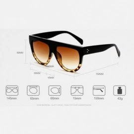 Oversized Mens Womens Outdoor Oversized Sunglasses Driving Protection 2 Colors - Yellow - C818CXD6QUL $11.55