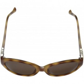 Oval Fashion Sunglasses - Honey Tortoise - CK12DPQ5H9B $58.00