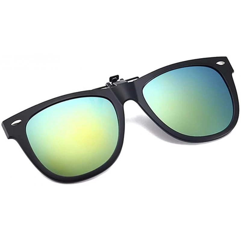 Rimless Unisex Fashion Polarized Clip-on Sunglasses Lightweight Plastic Frame Composite-UV400 Lens Glasses for Outdoor - CJ19...
