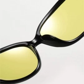 Sport Women Photochromic Sunglasses-Polarized Square Eyewear Day And Night Vision - B - C5190OCNWUE $35.15