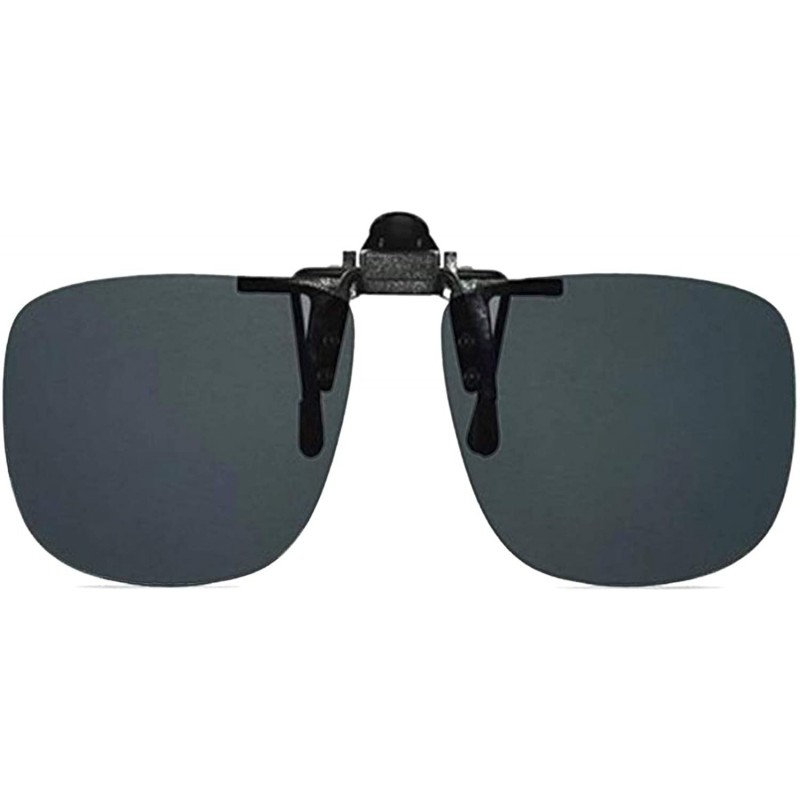 Rimless Clip On- Flip Up- Adjustable Spring Clip on- Driving Lens - CU18WYNHW3D $16.80