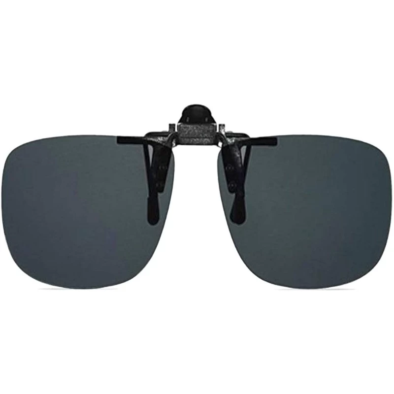 Rimless Clip On- Flip Up- Adjustable Spring Clip on- Driving Lens - CU18WYNHW3D $16.80