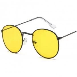 Oval Fashion Oval Sunglasses Women Designe Small Metal Frame Steampunk Retro Sun Glasses Oculos De Sol UV400 - C3197A2GDTH $2...