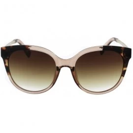 Sport 3265 Fashion Cat-Eye Sunglasses - UV Protection - Clear Beige - C718WGLKQKI $24.43