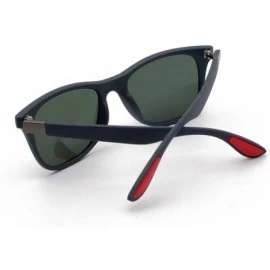 Rectangular Sunglasses Polarized Protection Glasses - D - CP18U98OUUH $13.31