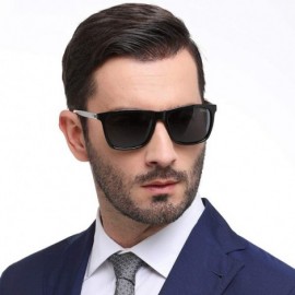 Round Polarized Sunglasses Teardrop Men's Sunglasses Classic Design UV Cut Cross & Glasses Case Sunglasses MDYHJDHHX - CP18X5...