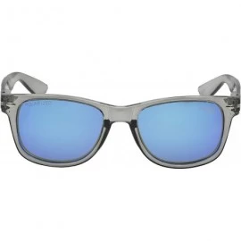 Sport Unisex Destin Polarized Wrap Sunglasses - Smoke Crystal - C618MCL3UUN $12.95