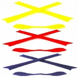 Sport Replacement Rubber Kits For Oakley Radar Path Blue/Red/Yellow - S - CE184NYKW27 $17.11