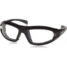Sport Safety Glasses Diamondback Shiny Red Frame Foam Lined - Clear Anti-Fog Lens - CM1190O6DO1 $20.53