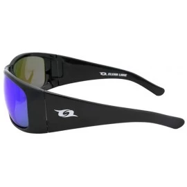 Rectangular Polarized Sports Sunglasses for Men Women Fishing Running Hiking Running Cycling - Black - C618DNI2YMC $13.13