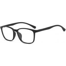 Square Eyestrain Photochromic Eyeglasses Sunglasses Magnification - Black 1 - C0197QWL2UY $16.05