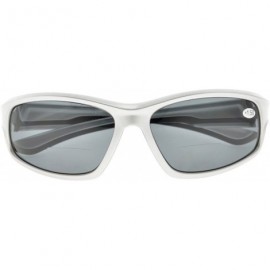Sport Sports Bifocal Sunglasses for Running Fishing Golfing ANTI-UV400 Men and Women - Silver - CD18C3A67H7 $30.81