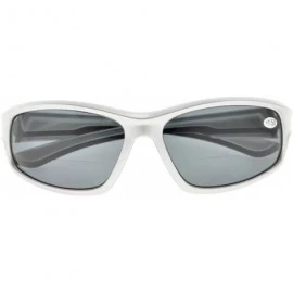 Sport Sports Bifocal Sunglasses for Running Fishing Golfing ANTI-UV400 Men and Women - Silver - CD18C3A67H7 $14.70