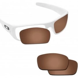 Rectangular Replacement Lenses Crankshaft Sunglasses - Various Colors - Bronze Brown - Anti4s Polarized - CE188HKME02 $16.87