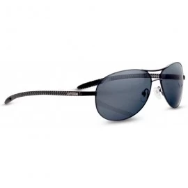 Aviator Men's Aviator TAC Polarized Designer Sunglasses with Carbon Fiber Template- 100% UV BLOCK- 14101 - CF12KZZ8Z5D $44.46