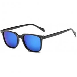 Oval Fashion Square Sunglasses Men Women Retro Designed Driving Sun Glasses Classic Shades Trendy Eyewear UV400 - CS199CETG69...