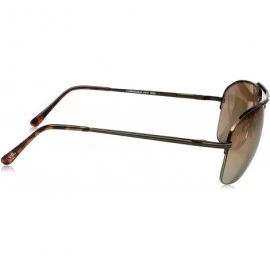 Aviator Men's U931 Aviator Sunglasses- 62 mm - Brown - CA1296VPIQB $47.43
