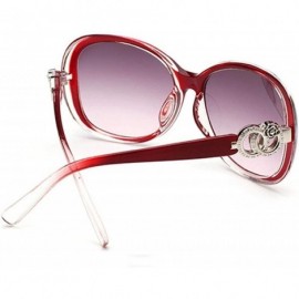 Sport Fashion UV Protection Glasses Travel Goggles Outdoor Sunglasses Sunglasses - Red - CT18RDQ8789 $20.81