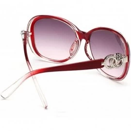 Sport Fashion UV Protection Glasses Travel Goggles Outdoor Sunglasses Sunglasses - Red - CT18RDQ8789 $20.81