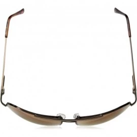 Aviator Men's U931 Aviator Sunglasses- 62 mm - Brown - CA1296VPIQB $47.43