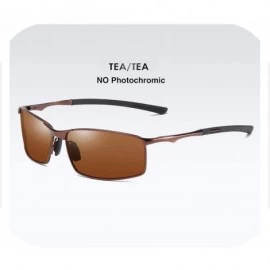 Goggle Polarized Photochromic Sunglasses Mens Driving Glasses Male Driver Safty Goggles - Brown Brown - C71984XYXNG $57.47