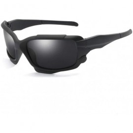 Goggle Classic Polarized Sunglasses Driving - Blackgrey - CB199L62MDL $26.70